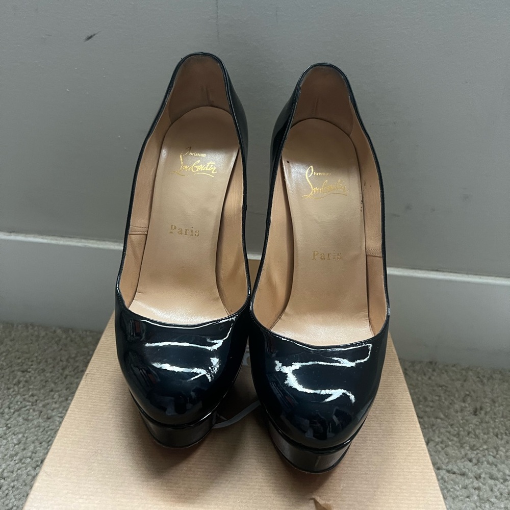 Christian Louboutin Black Stiletto Heels
